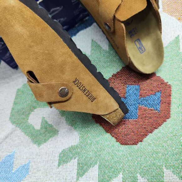 SEALED 🎱Birkenstock Boston NARROW • MINK SUEDE • Women's - Picture 6 of 6